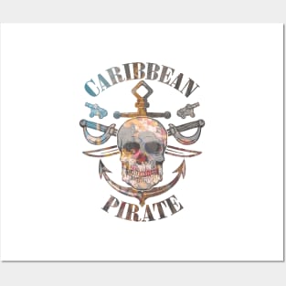 Caribbean pirates Posters and Art